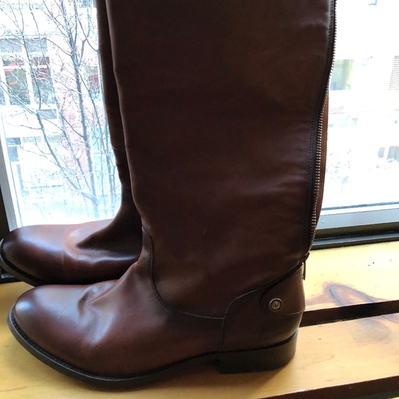 Frye Shoes - Frye Melissa Button back zip boots